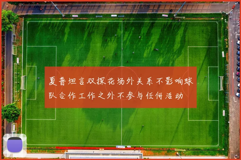 夏普坦言双探花场外关系不影响球队合作工作之外不参与任何活动